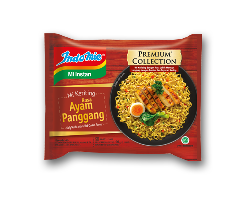 Indomie Curly Fried Noodle with Grilled Chicken Flavour