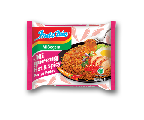 Indomie Mi Goreng Hot &amp; Spicy