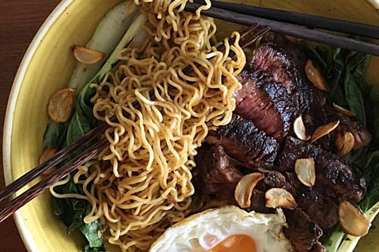 Indomie Beef Sirloin Stir Fry